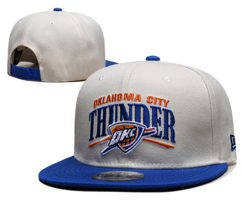 2024 NBA Oklahoma City Thunder Hat YS20241030